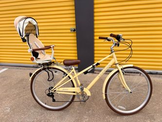 Schwinn Admiral Cruiser Bike + Child Seat