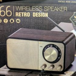 Retro Wireless Speaker 