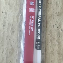 Diablo 12” Flush Reciprocating Blades 