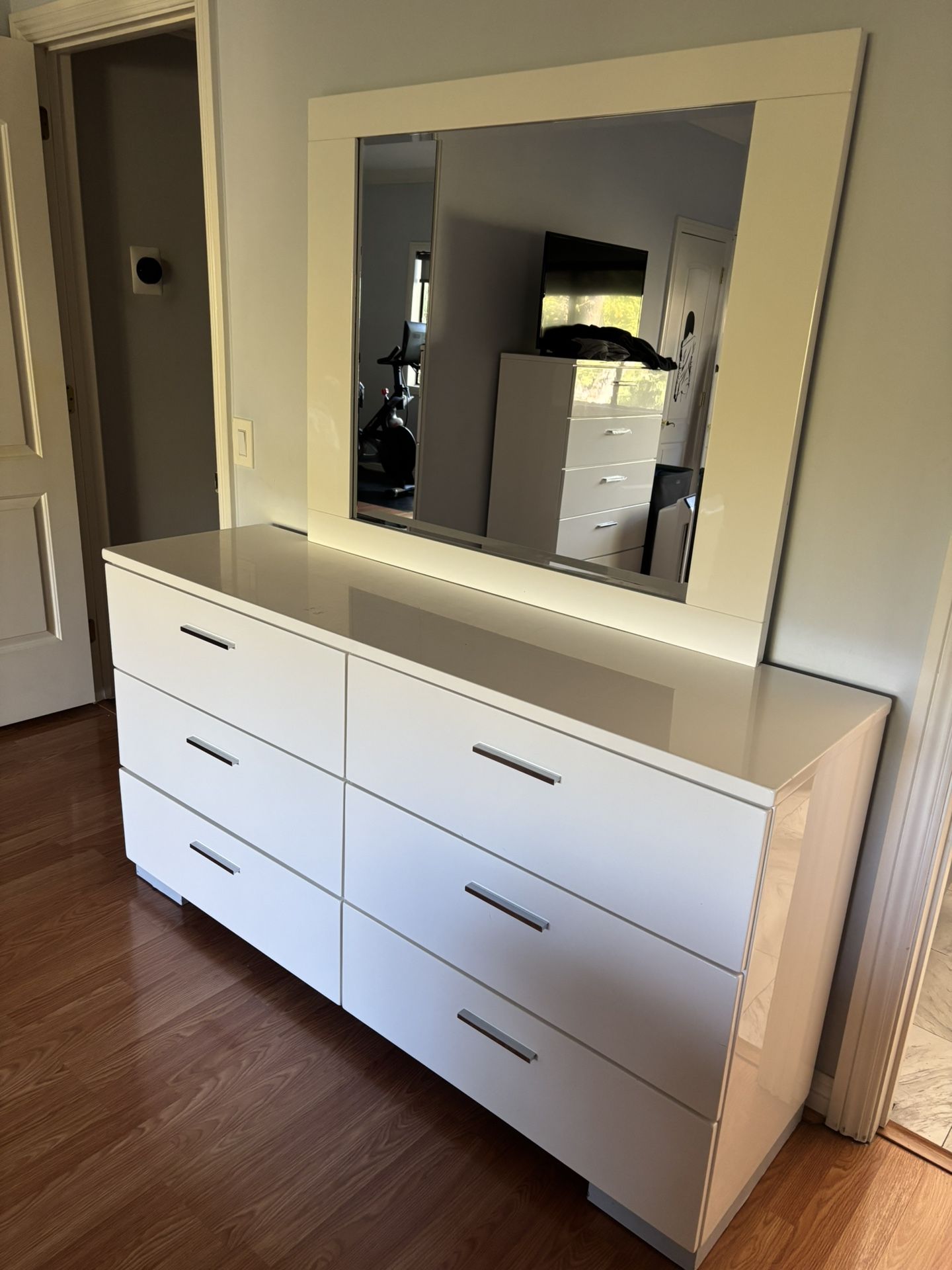 Dresser And Mirror