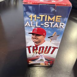 Mike trout bobblehead 11- Time All Star 2024