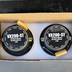 Skar Audio VX200-ST 1.8” Super Tweeters Pair 400W Max 4 Ohm Car Audio VX Series