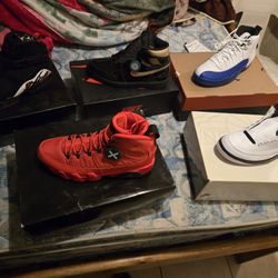 Jordans 1s,2s,8s,9s,12s