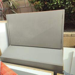 Hanging Wall Sink Base Plumbing Skirt Cabinet Removable Door For Plumbing Access 