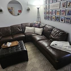 Leather Couch