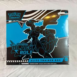 Pokemon Black Bolt ETB