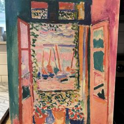 New Canvas Art Print “The Open Window”