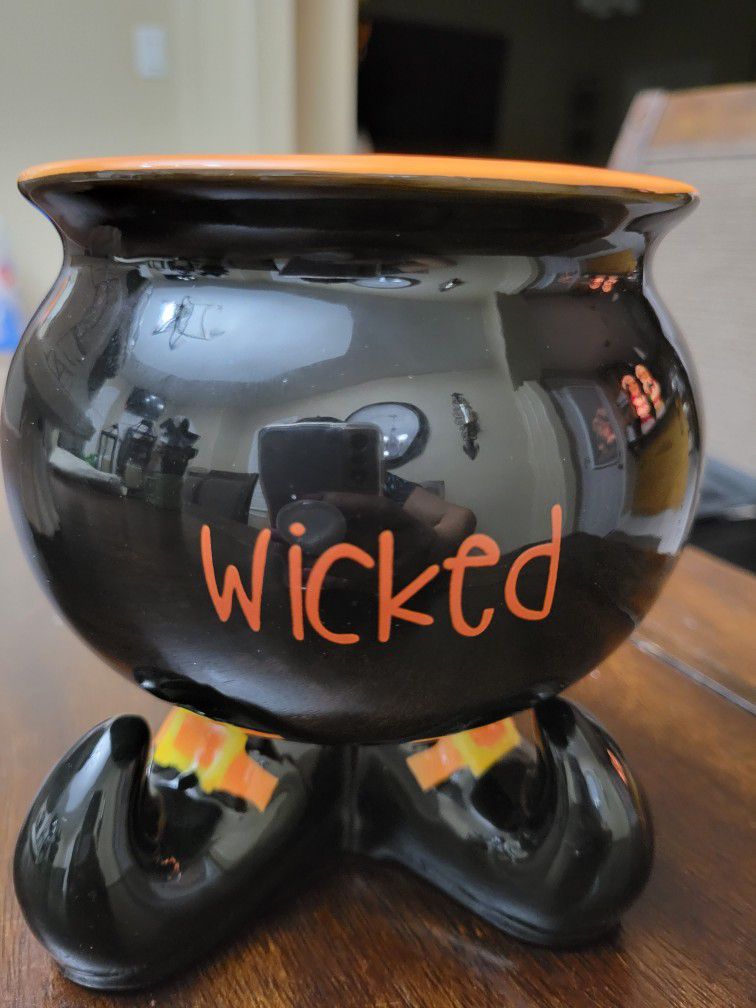 Wicked Witch Feet Cauldron