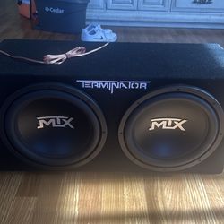 2 12inch subs terminator