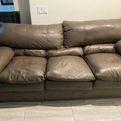 Leather Couch
