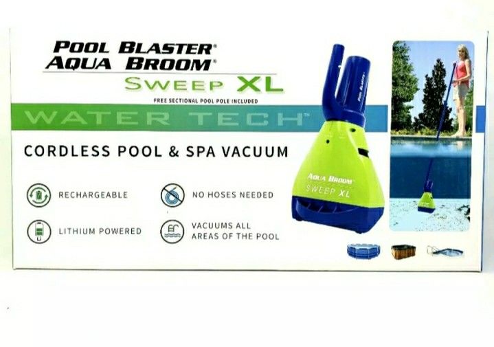 Pool Blaster Aqua Broom Sweep XL Cordless Pool & Spa Vacuum