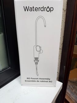 Waterdrop RO Reverse Osmosis Smart Faucet – Brushed Nickel – New in Box