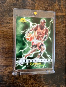 Michael Jordan electrified