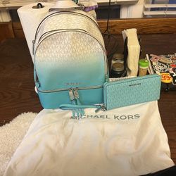 MK Backpack & Wallet