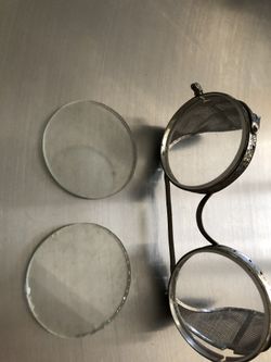 Vintage Safety glasses- no arms