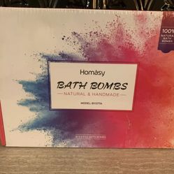 Homasy Bath Bomb Gift Set 12 Scents Contains Rich Essential Oils