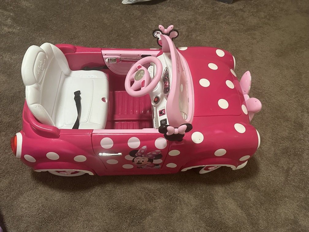 Toddler Minnie Mouse Power Wheel