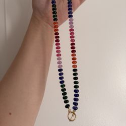 Handmade beaded necklace