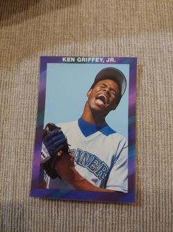 Ken Griffey Jr Mariners baseball card