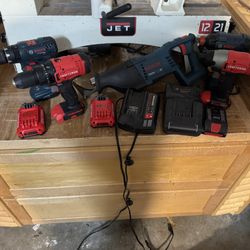 Craftsman And Bosch Tools
