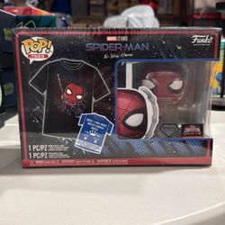 Funko - Spider Man No way Home Funko Pop With T Shirt (M)