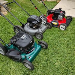 These Lawnmowers Are Good N Ready!!