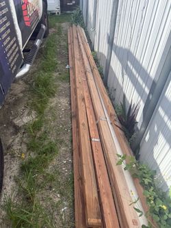 2x 4 x 16.  Wood