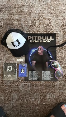 Pitbull Concert VIP Swag