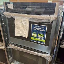 GE 30” double wall oven