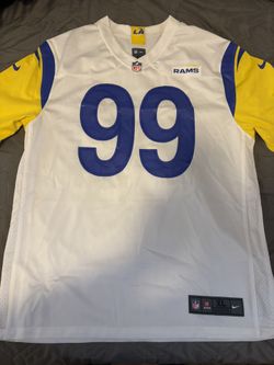 Aaron Donald Los Angeles Rams White Jersey