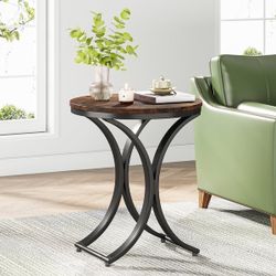 Side Table Round End Table Modern Small Coffee Table Accent C Table