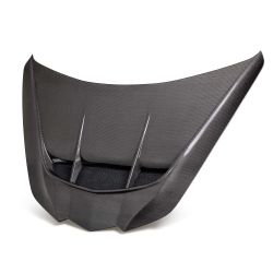 Type-Z1 double sided carbon fiber hood for 2020-2024 Chevrolet Corvette C8