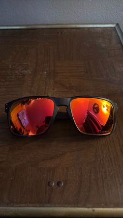 Oakley Holbrook fire lens sunglasses