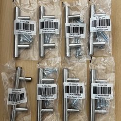 Cabinet handles . Size 6”. Center to center 3-3/4”. Heavy and strong. Total 20 pieces