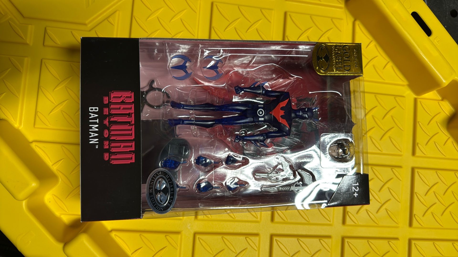 McFarlane Batman Beyond Unmasked Platinum