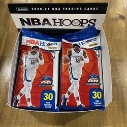 2021 NBA Hoops Fat Pack Lot Of 12 In Box