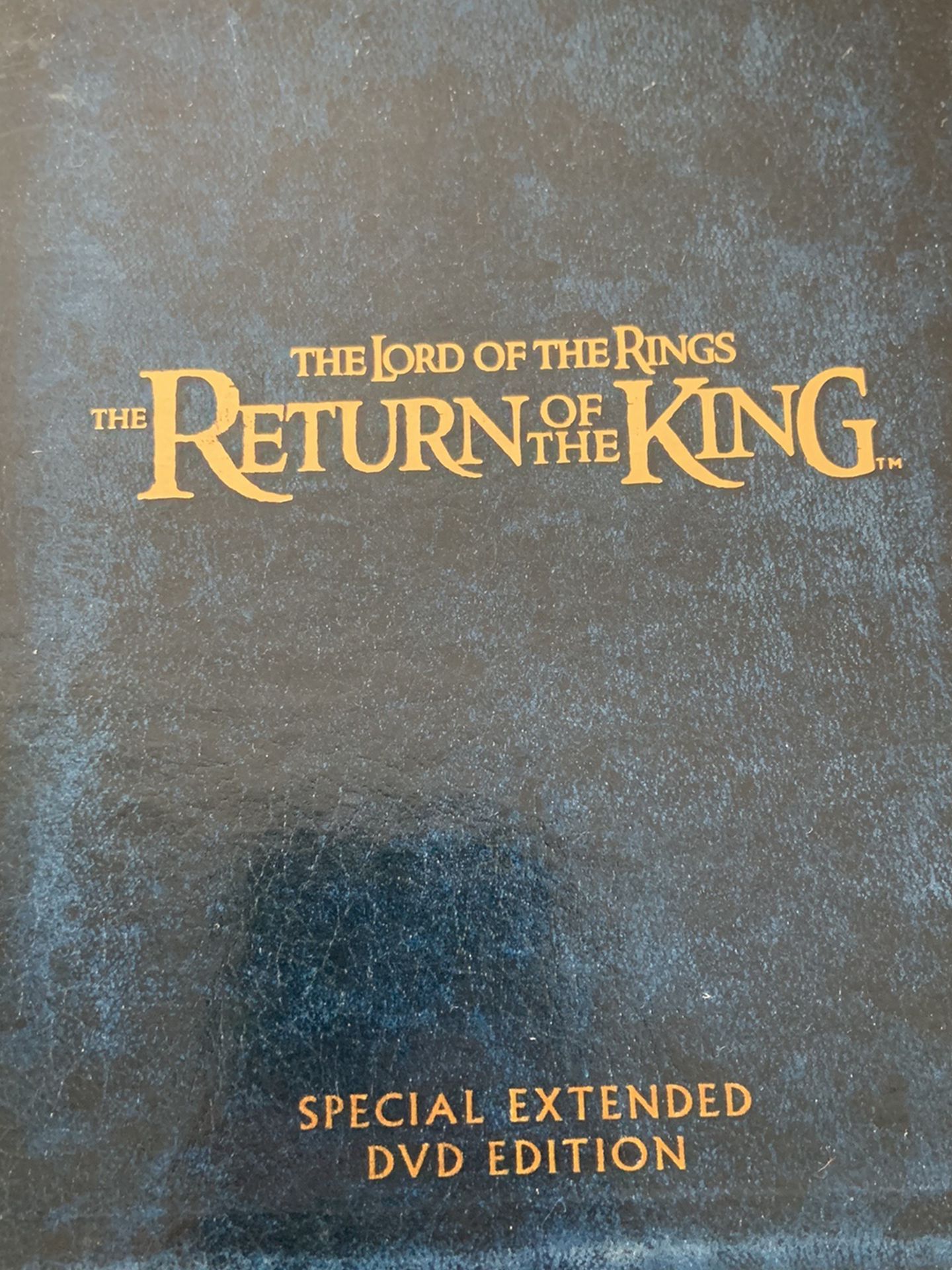 The Lord of the Rings Return of the King extended DVD edition