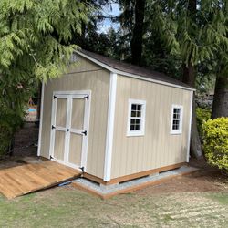 Custom Wood Sheds Available