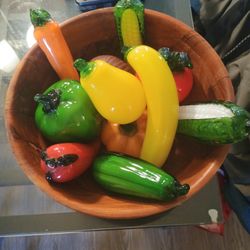 Glas , Fruit & Vegetables Decorations