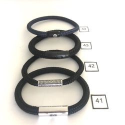 Bracelets . Leather And Rope . Clearance Collection 