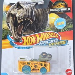 Tyrannosaurus Rex - Jurassic World Rebirth - 2025 Hot Wheels Racer Verse 