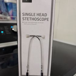 New Medline Single Head Stethoscope