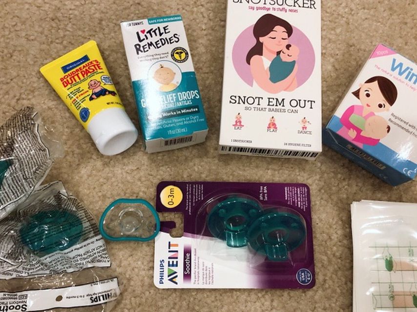 Bunch Baby Essentials Gas Relief Drop Snutsuck Rash Cream Pacifiers Windi Gas Relief Stick