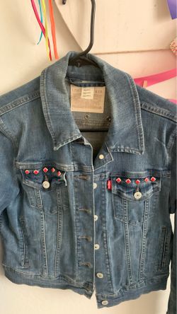 Levi’s studded jean jacket