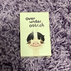 Over under Ostrich Card Game