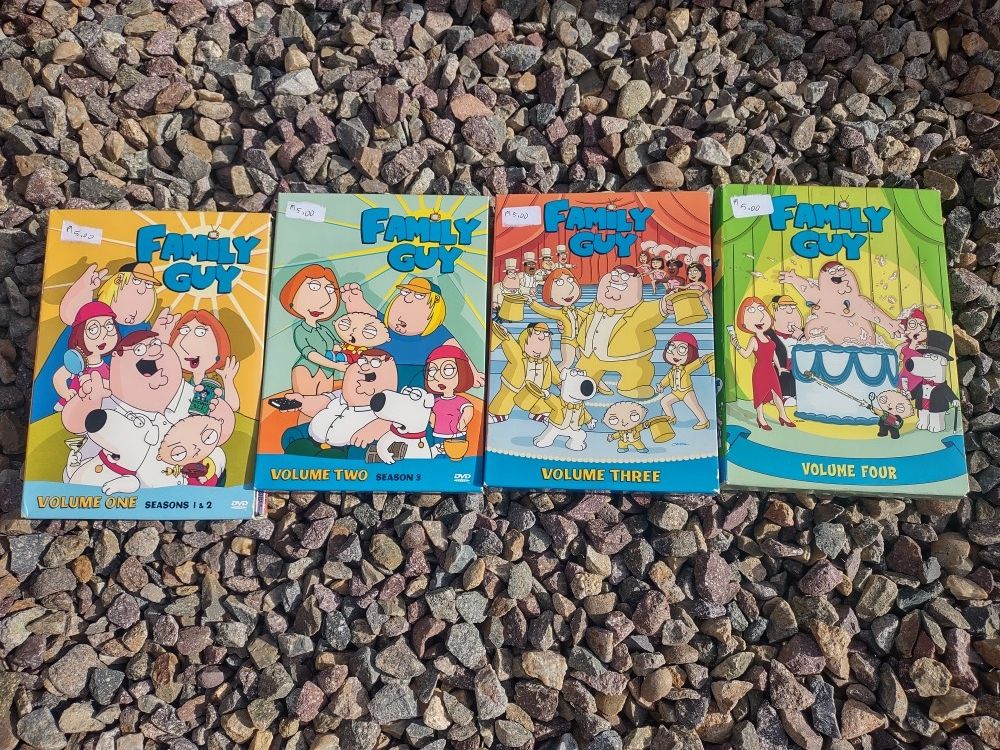 Family Guy DVDs 