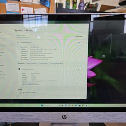 HP All-in-One – i5-8400T / 12GB RAM / 240GB SSD / Win 11 Home