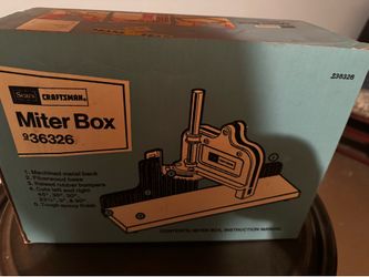vintage Sears Craftsman Miter Box