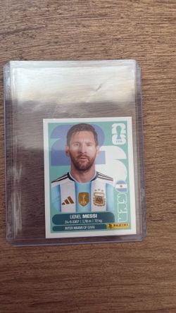 Lionel Messi panini 2026 World Cup sticker