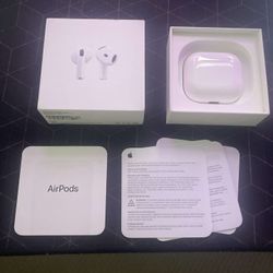 (Taking Offers) AirPods 4th Generation With Active Noise Cancellation 